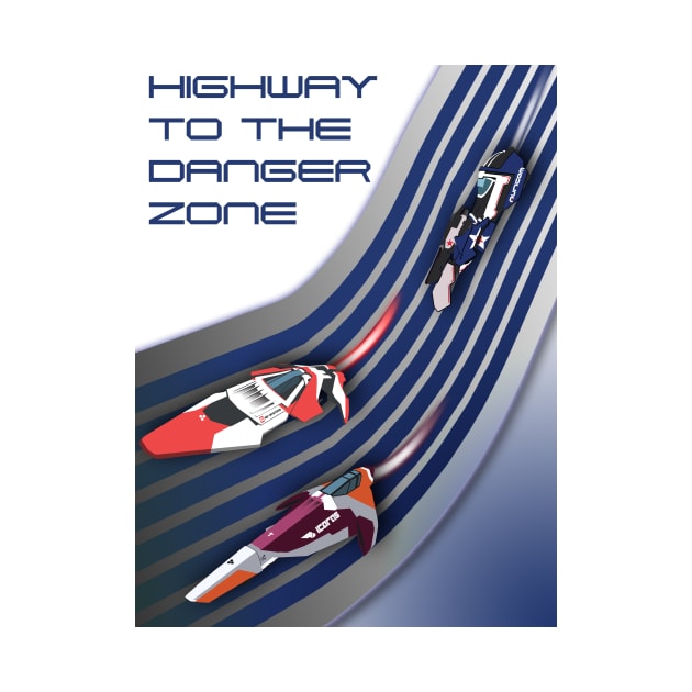 Wipeout to the Danger Zone (Poster) by jays2kings