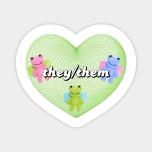 they/them pronouns Magnet