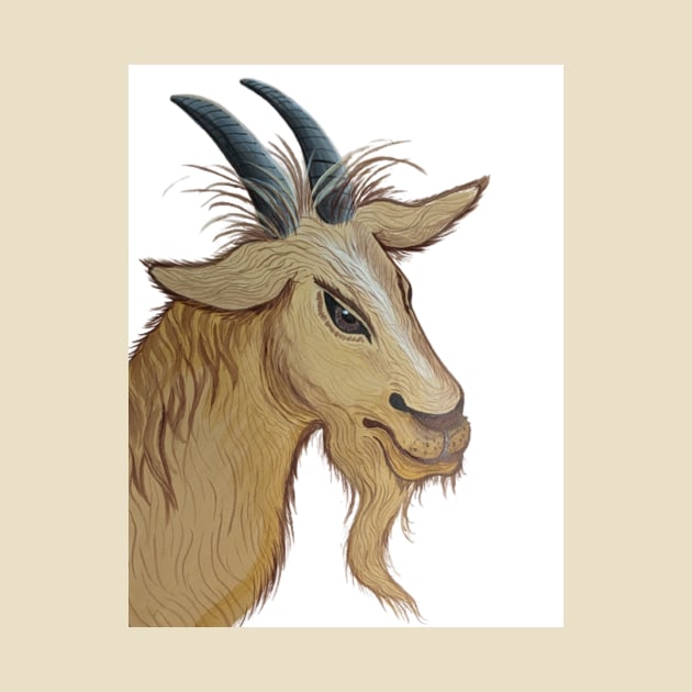 Billy goat by Matt Starr Fine Art