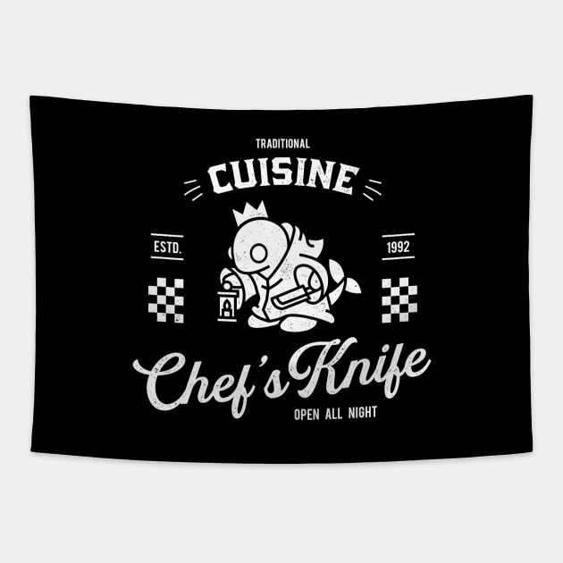 Chef's Knife Tapestry by logozaste