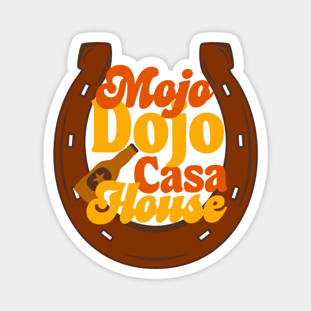 Ken’s Mojo Dojo Casa House Magnet by Midnight Pixels
