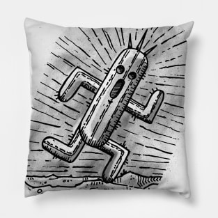 Cactuar Sketch Pillow