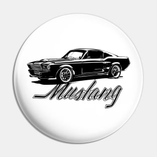 CamCo Mustang Pin