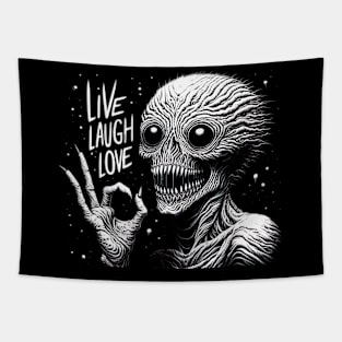 Live Laugh Love Tapestry