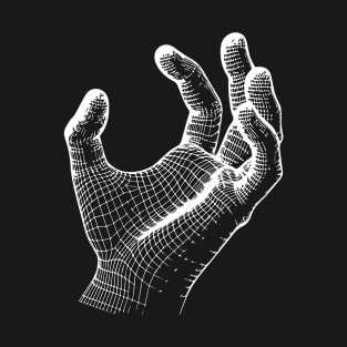 wireframes hand design T-Shirt