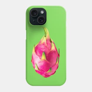 Dragon Fruit Bright Lime Green - Funky Hong Kong Summer Fruits Phone Case