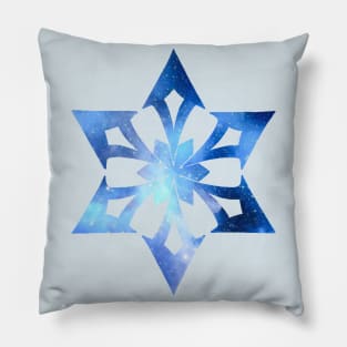 Cryo Element Genshin Impact Pillow