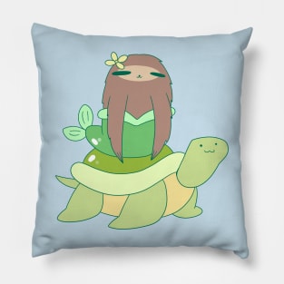 MerSloth and Turtle Pillow