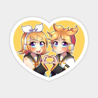 VOCALOID - Kagamine Rin and Len Heart Magnet