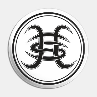 Heroes del silencio - circle design Pin