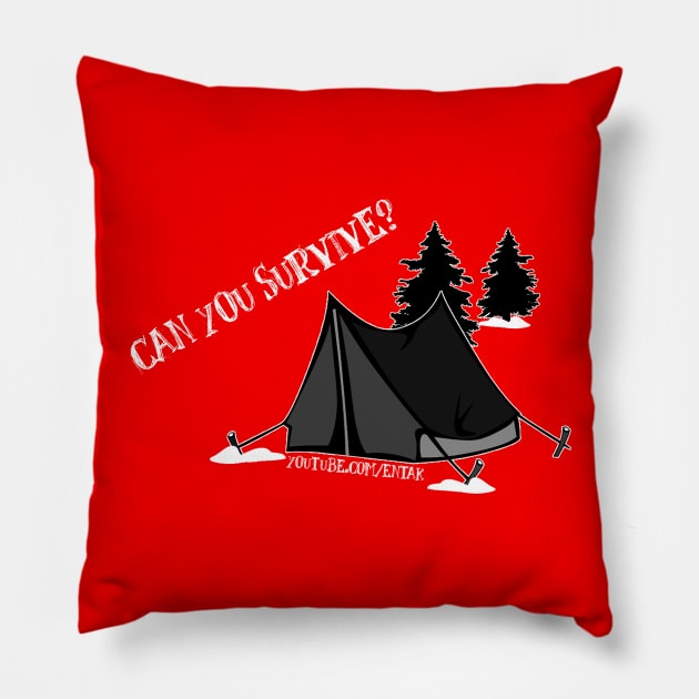 Can You Survive? Pillow by Entak