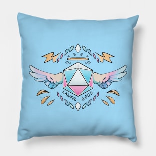 Trans Lawful Good Pillow