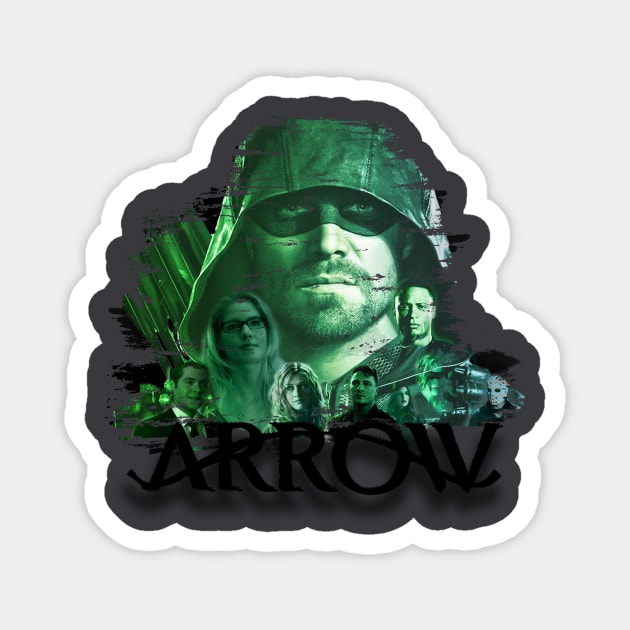 Arrow: A Family of Heroes Magnet by iron_Archer8684