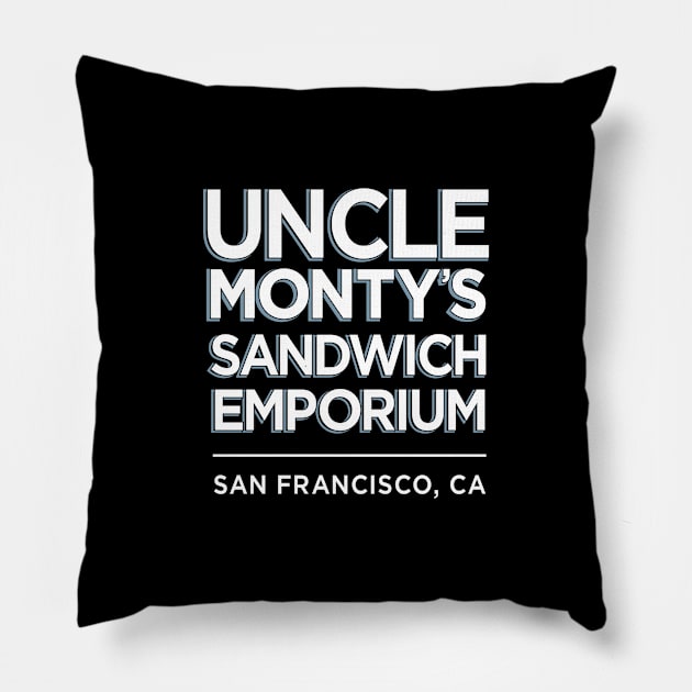 San Francisco Sandwiches Pillow by Heyday Threads