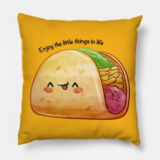 Yummy Yummy - Enjoy The Little Things In Life Pillow