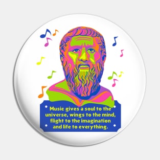 Portrait and Quote Pin