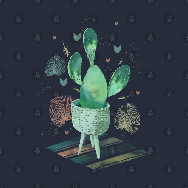 Artsy cactus by Mimie20