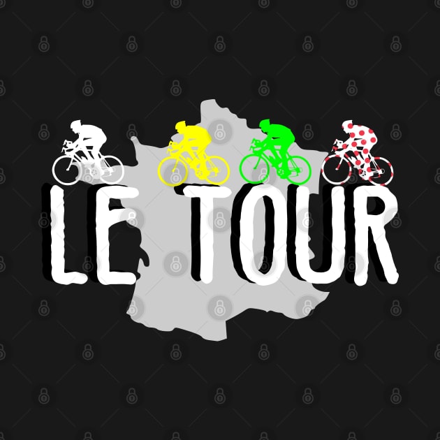 Equipo de  Ciclismo de Francia / le tour by vintagejoa