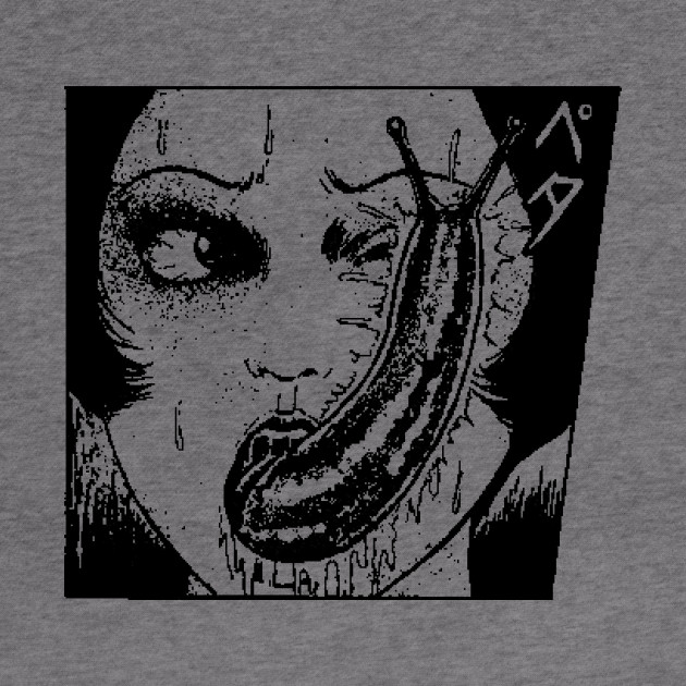 Slug Girl Junji Ito Hoodie Teepublic Uk