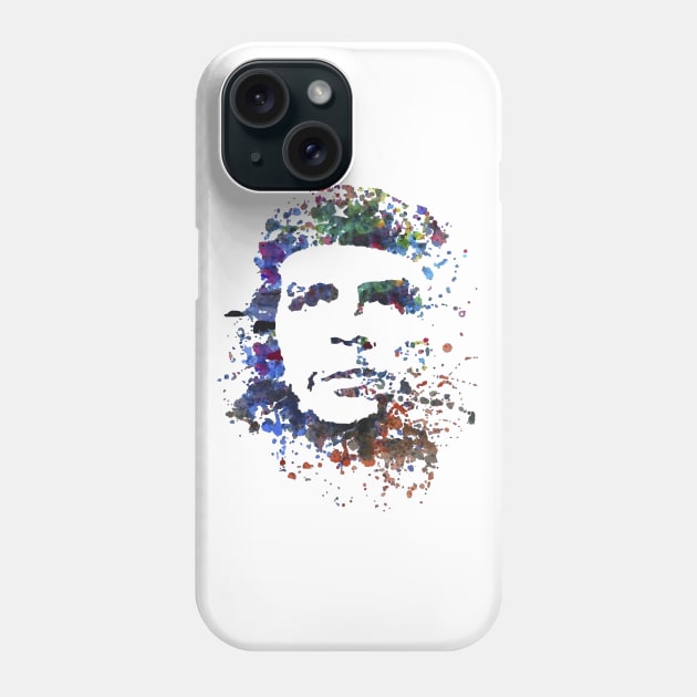 Che Guevara Abstract Phone Case by inkstyl