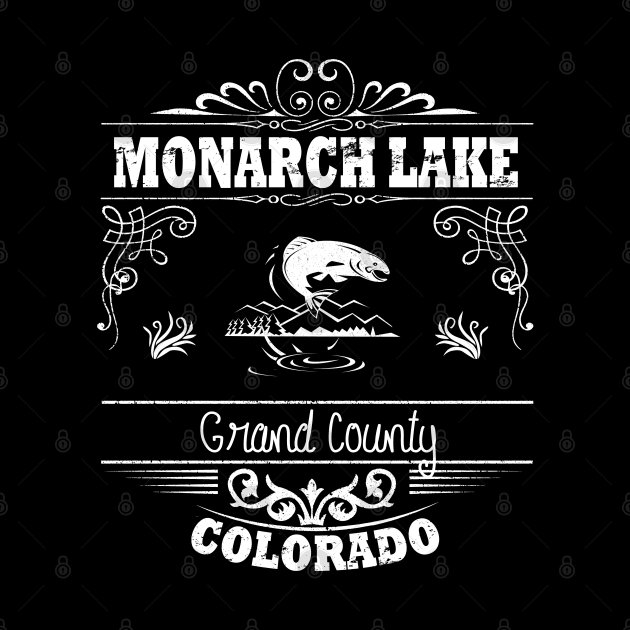Monarch Lake Colorado souvenir travel by artsytee