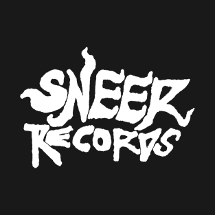 Sneer Records White Logo T-Shirt