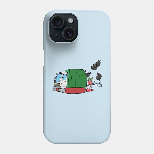 space garbage Phone Case by neilkohney