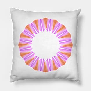 Pink flower Pillow