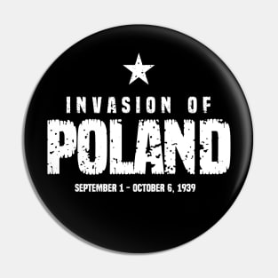 Invasion of Poland WW2 Pin