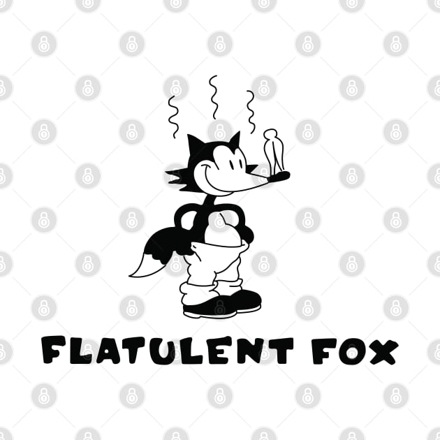 Flatulent Fox by saintpetty