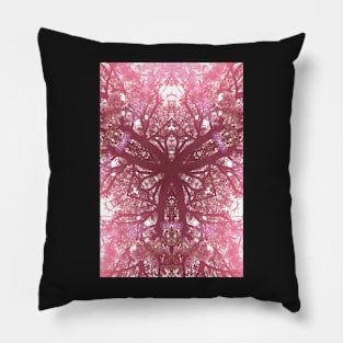 Pattern, cherry blossom tree Pillow