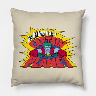 the new adventures of captain planet Pillow