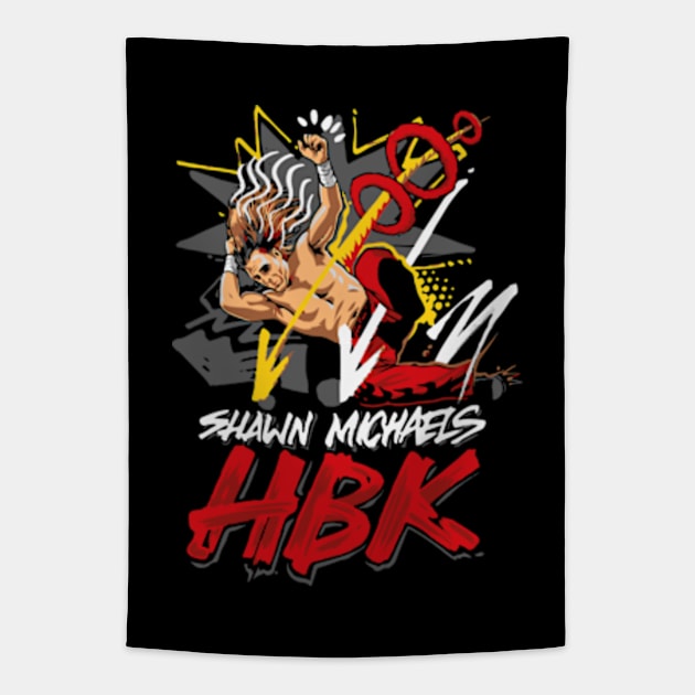 Shawn Michaels HBK Tapestry by lightsdsgn