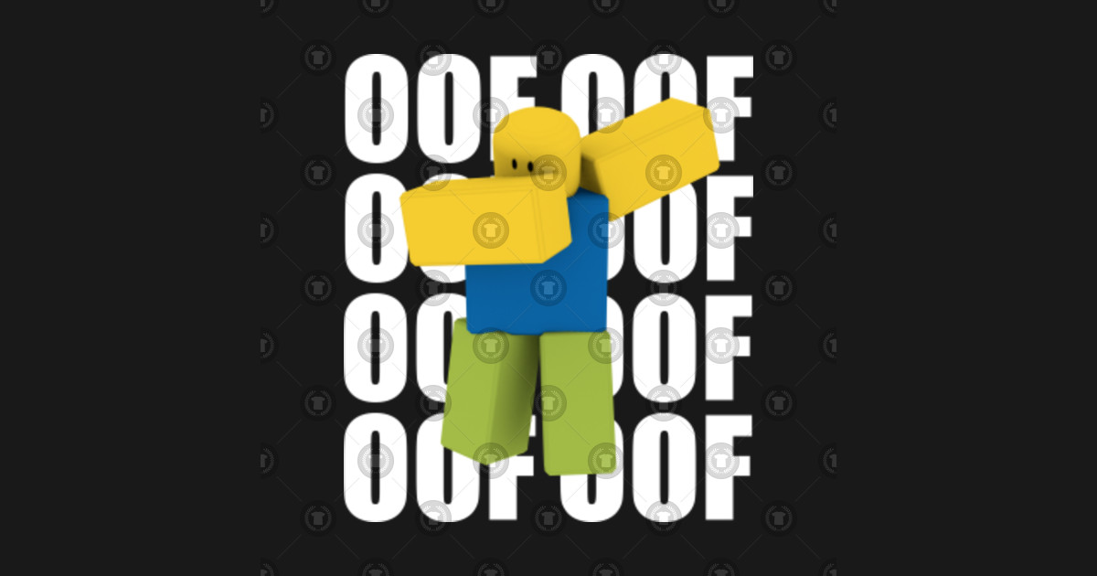 Roblox OOF Dabbing Dab Meme Funny Noob Gamer Gifts Idea - Roblox - T