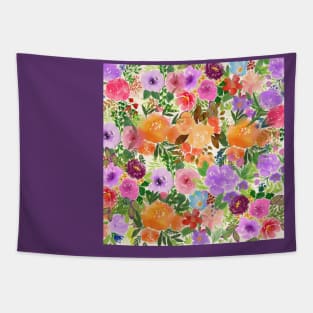 Floral print for gift-wrapping paper Tapestry