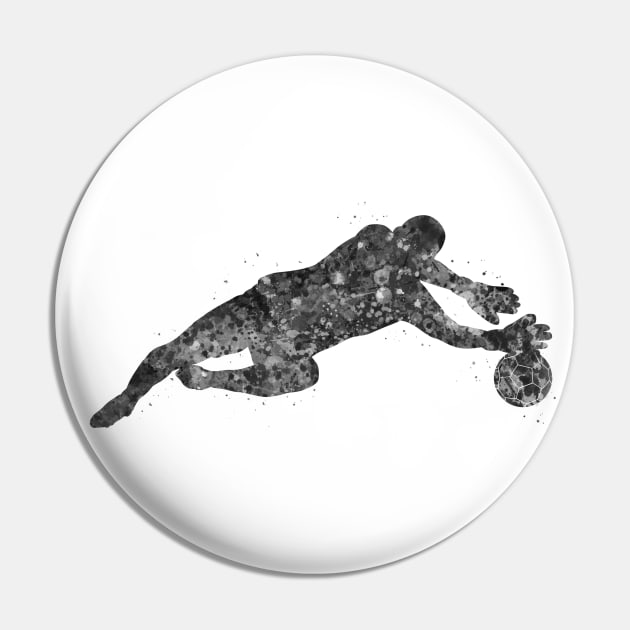 Soccer goalkeeper Pin by Yahya Art