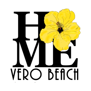 HOME Vero Beach Yellow Hibiscus T-Shirt