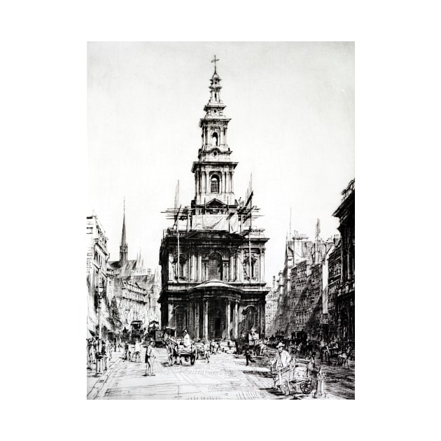 Francis Dodd St. Mary le Strand by pdpress