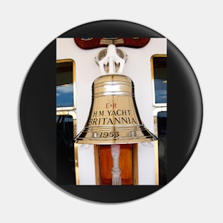 Ship's Bell, Royal Yacht Britannia Pin