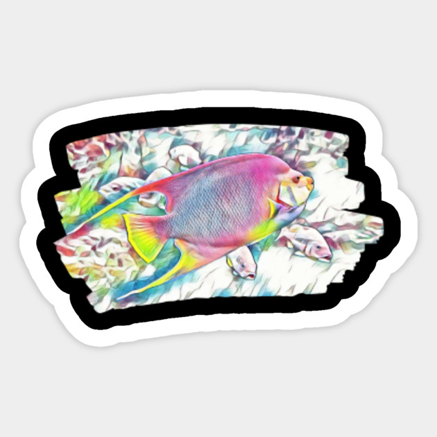 Colorful Fish Art Painting Tuna Eel Gill Goldfish Catfish