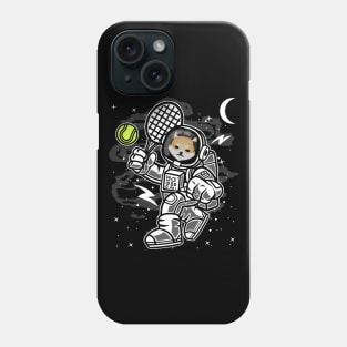 Astronaut Tennis Dogelon Mars ELON Coin To The Moon Crypto Token Cryptocurrency Blockchain Wallet Birthday Gift For Men Women Kids Phone Case