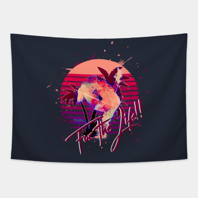 For the Life (Back) Tapestry by BS Adventures