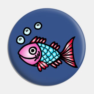 Swim Little Fishy Pin