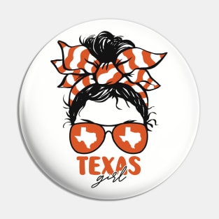 Proud Texas Girl Letting My Roots Show // Messy Hair Don't Care Texas Pin