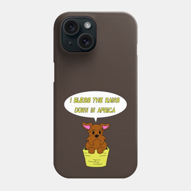 Toto Bless The Rain Down in Africa Phone Case by Blaze_Belushi