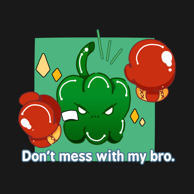 Bellpepper Bros: Don't Mess with My Bro by jennystar