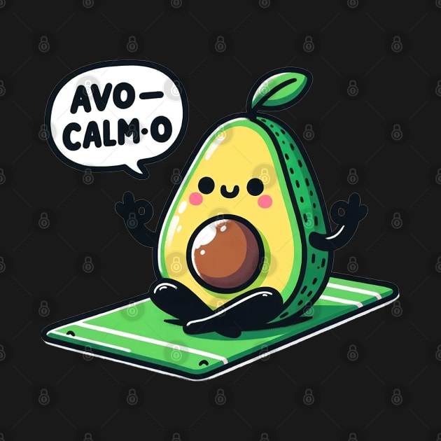 Funny saying Avo-Calm-O: Stay Smooth and Unflustered by KUH-WAI-EE