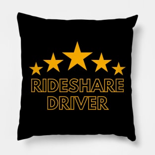 5-Star Rideshare Driver Pillow