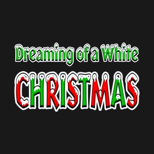 White Christmas Graphic T-Shirt