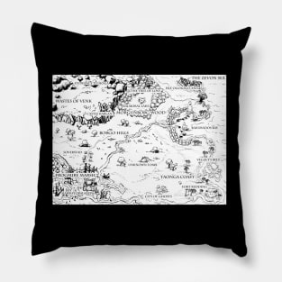 Jalldoon Map 2 Pillow